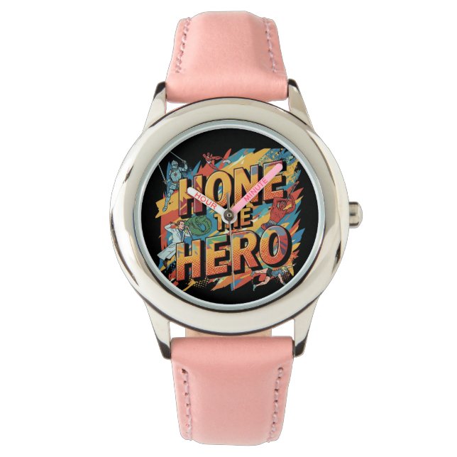 Hone the Hero Armbanduhr (Vorderseite)
