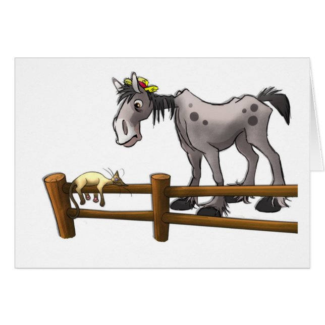 Hône und fauler Barkatze (Vorderseite (Horizontal))