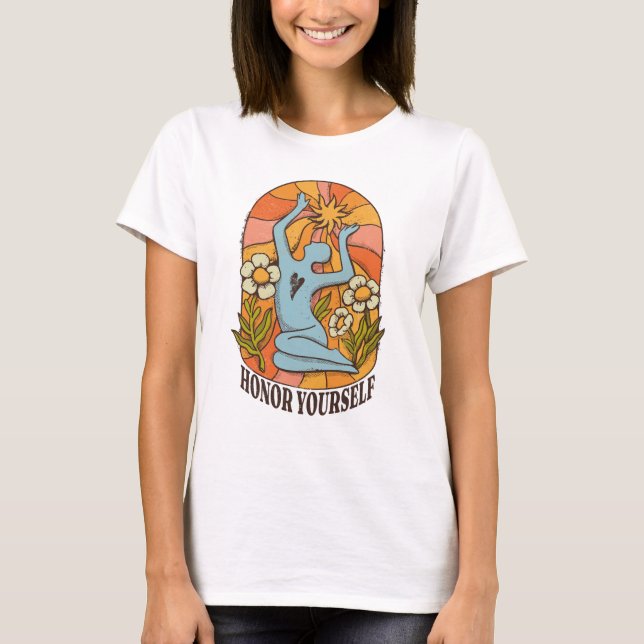 Honer YourSelf Retro T-Shirt (Vorderseite)