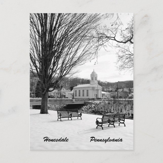 Honesdale Pennsylvania Postcard Postkarte (Vorderseite)