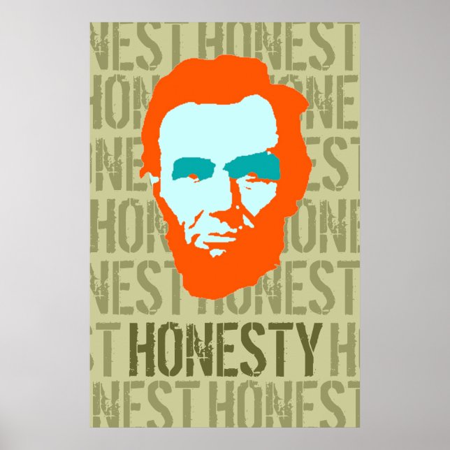 Honest Abe Poster (Vorne)