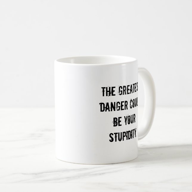 Honest Mug Kaffeetasse (VorderseiteRechts)