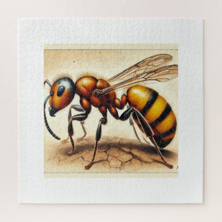 honey ant dorsal view 031024IREF235 - Watercolor Puzzle