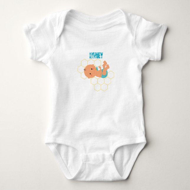 Honey Baby Bodysuit Strampler (Vorderseite)