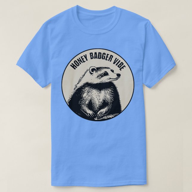 Honey Badger 1 T-Shirt (Design vorne)