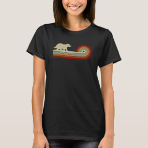 Honey Badger Animal Men Women Retro Style Distanze T-Shirt