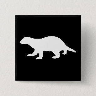 Honey Badger Button