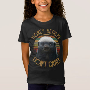 Honey Badger Don_t Care Vintage T-Shirt Unisex ->