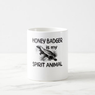 Honey Badger Gift Animal Honey Badger Lover Kaffeetasse