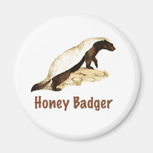 Honey Badger Magnet (Vorne)
