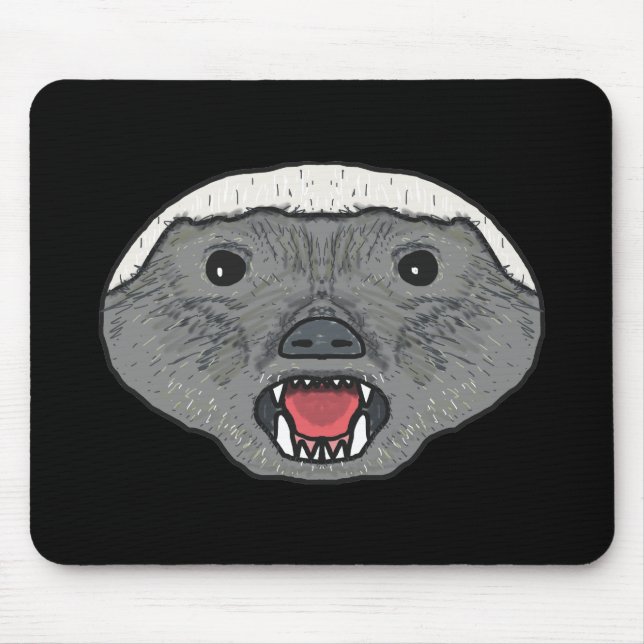 Honey Badger Mousepad (Vorne)