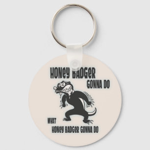 Honey Badger Schlüsselanhänger