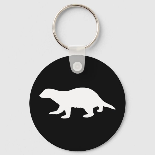 Honey Badger Schlüsselanhänger (Vorderseite)