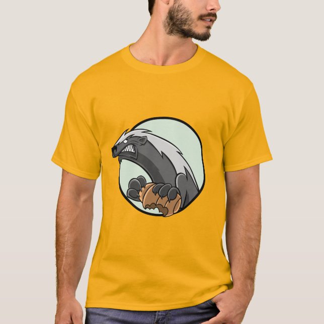 Honey Badger T-Shirt (Vorderseite)