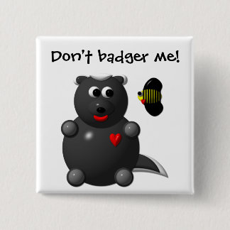 Honey Badger und Honey Bee Button