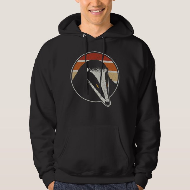 Honey Badger  Wildlife Animal Ratel  1 Hoodie (Vorderseite)