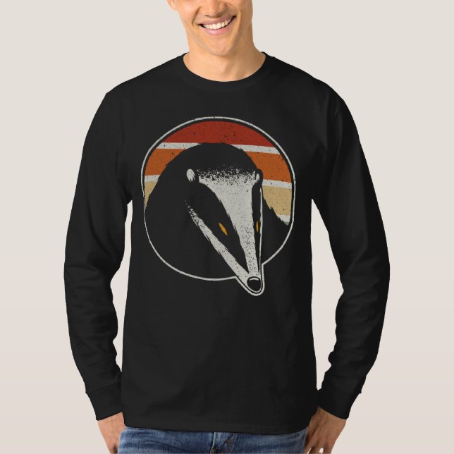 Honey Badger  Wildlife Animal Ratel  1 T-Shirt (Vorderseite)