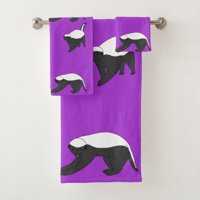 Honey Badgers Badhandtuch Set (Insitu)
