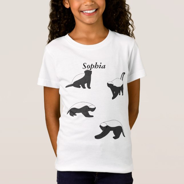 Honey Badgers T-Shirt (Vorderseite)