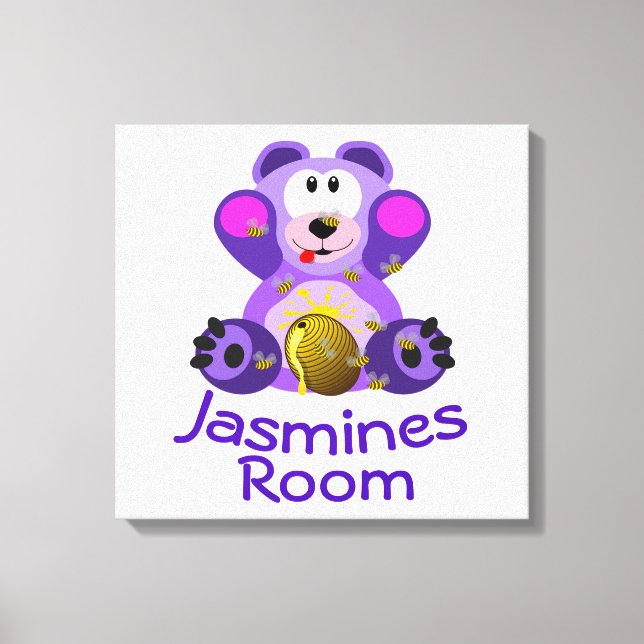 Honey Bear Leinwanddruck (Vorderseite)