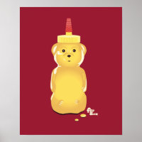 Honey Bear Poster
