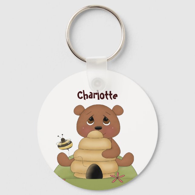 Honey Bear Schlüsselanhänger (Vorderseite)