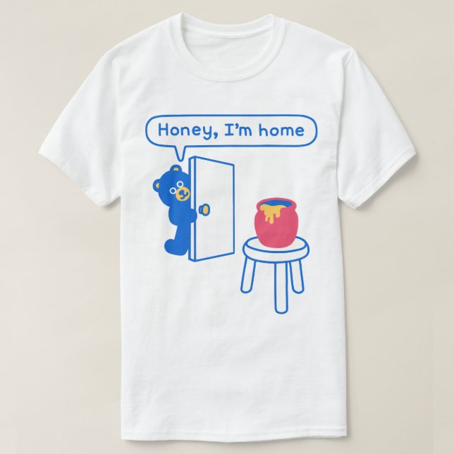 Honey Bear T-Shirt (Design vorne)