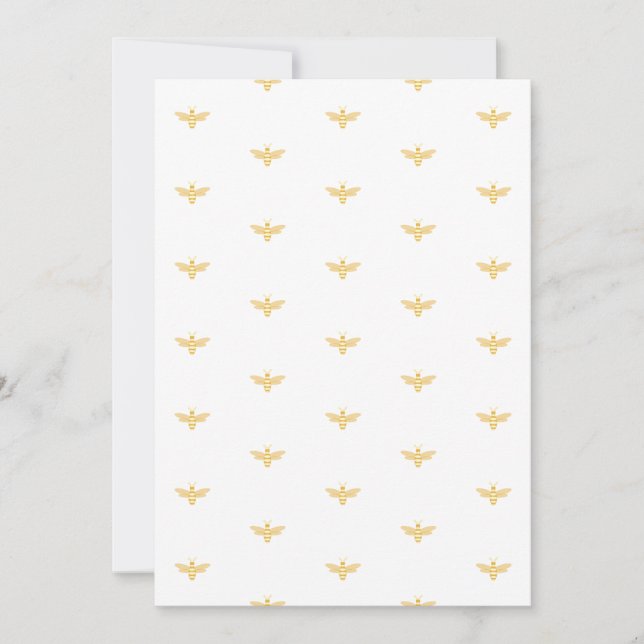 Honey Bee and Polka Dots Paper (Vorderseite)