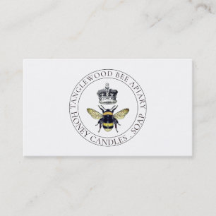 Honey Bee Apiary Honey Products Visitenkarte