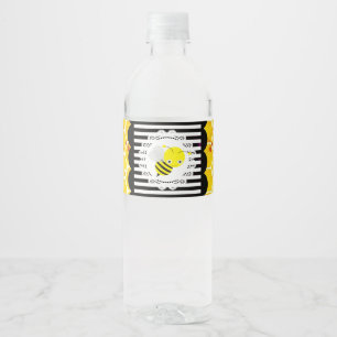 Honey Bee Baby Dusche Wasserflaschen Labels Wasserflaschenetikett
