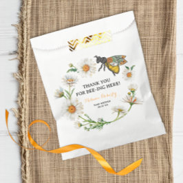 Honey Bee Baby Shower Fevor Bag | Danke, Honeyc Geschenktütchen