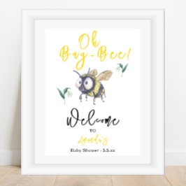 Honey Bee Baby Shower Poster