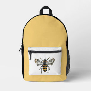 Honey Bee Bedruckter Rucksack