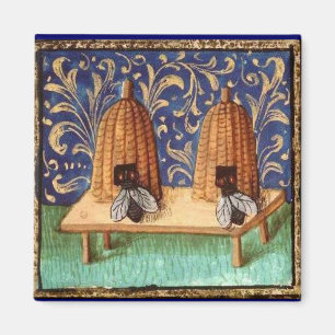 HONEY BEE, BEEKEEPER MAGNET