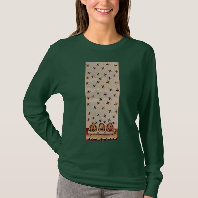 HONEY BEE ,BEEKEEPER T-Shirt (Vorderseite)