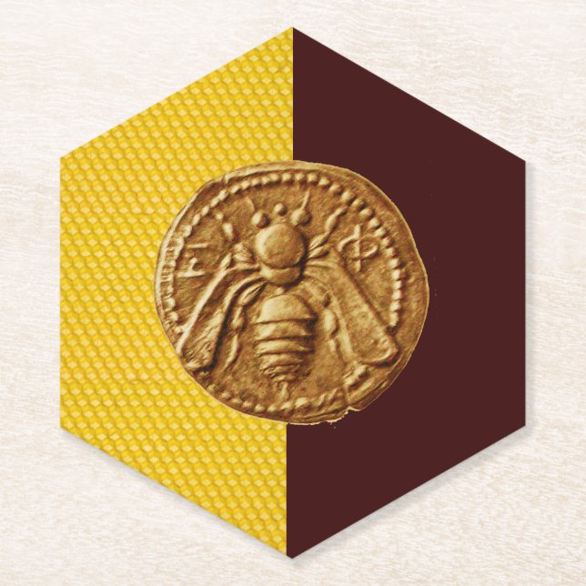 HONEY BEE Beekeeper Untersetzer (Vorderseite)