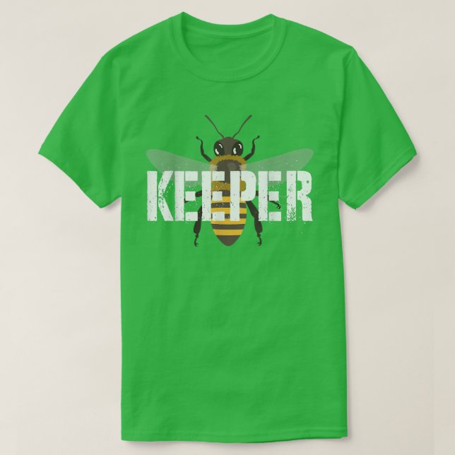Honey Bee Beekeeping Beekeeper Design  T-Shirt (Design vorne)