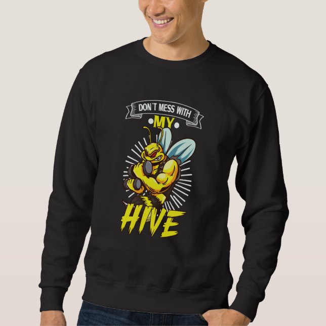 Honey Bee Beekeeping Beekeeper Honeybee Apiary Api Sweatshirt (Vorderseite)