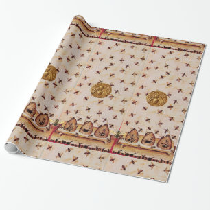 HONEY BEE ,BEEKEEPING -BEEKEEPER LIEFERANTEN GESCHENKPAPIER