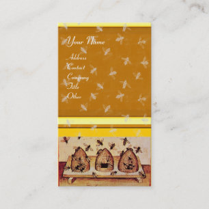 HONEY BEE, BEEKEEPING VISITENKARTE