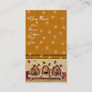 HONEY BEE, BEEKEEPING VISITENKARTE