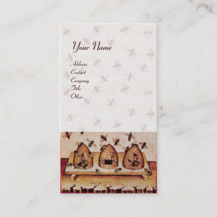 HONEY BEE, BEEKEEPING VISITENKARTE