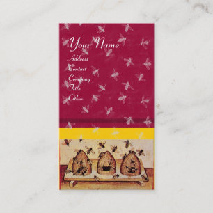 HONEY BEE, BEEKEEPING VISITENKARTE