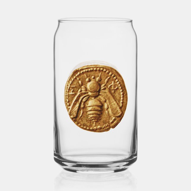 HONEY BEE, BEEKEPER, BEEKEEPING DOSENGLAS (Vorderseite)