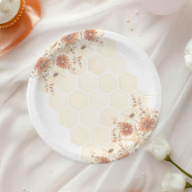Honey Bee Boho Wildblume erster Geburtstag