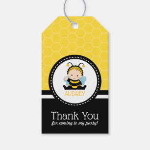 Honey Bee Bumblebee First Birthday Baby Shower Geschenkanhänger