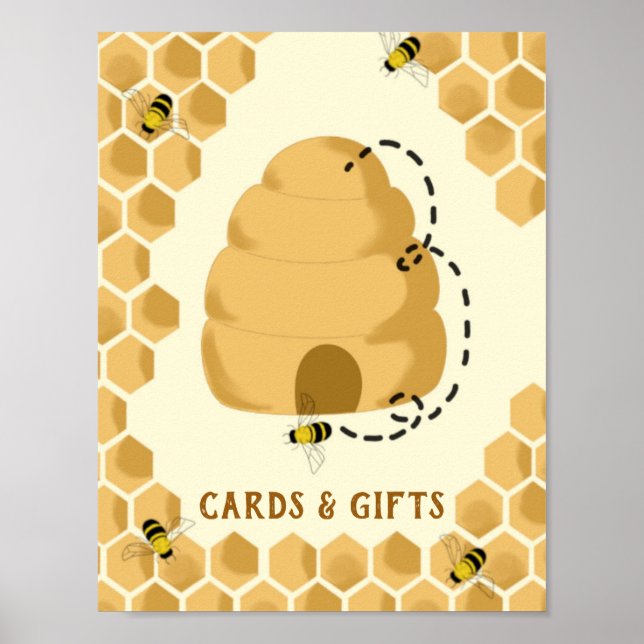 Honey Bee Cards und Geschenke Poster (Vorne)