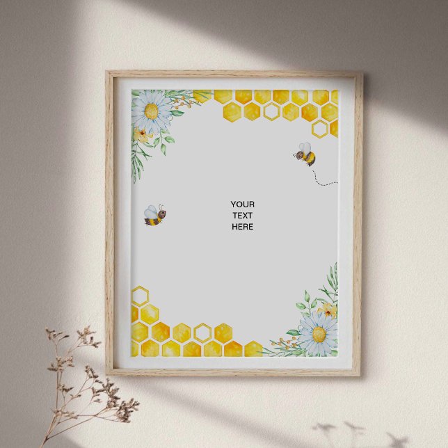Honey Bee Custom Poster (Von Creator hochgeladen)