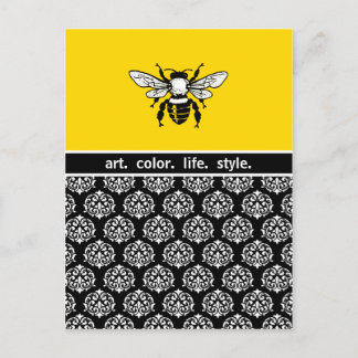 Honey Bee Custom Postkarte