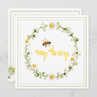Honey Bee Daisy Wreath Be My Honey Valentine's Day